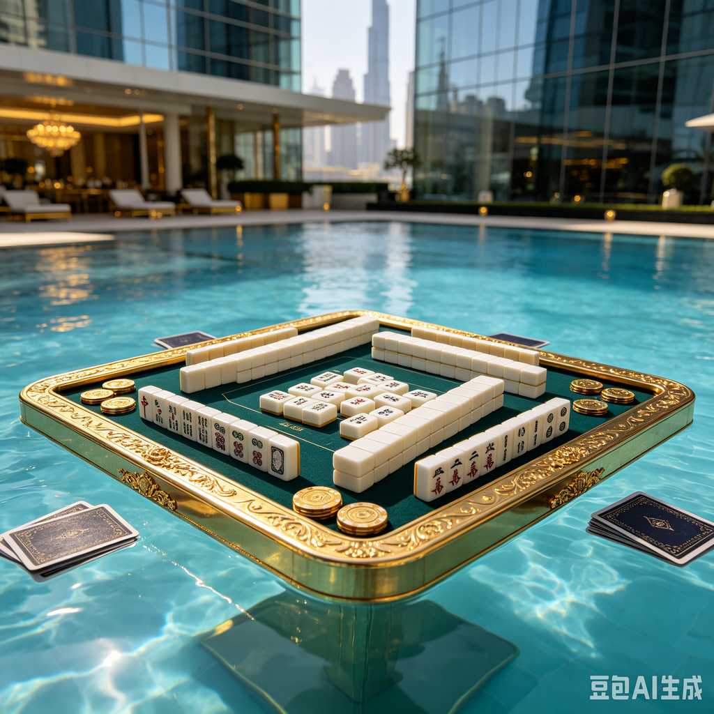 embossed mahjong set design