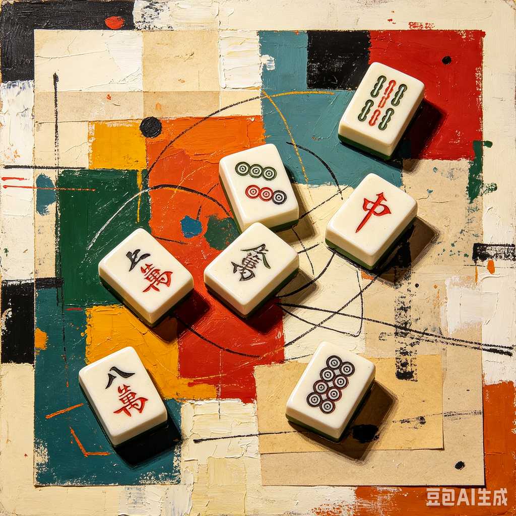 unique decoration mahjong tiles